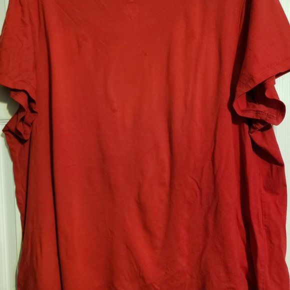 Croft & Barrow Women's 2x red top - Picture 5 of 6